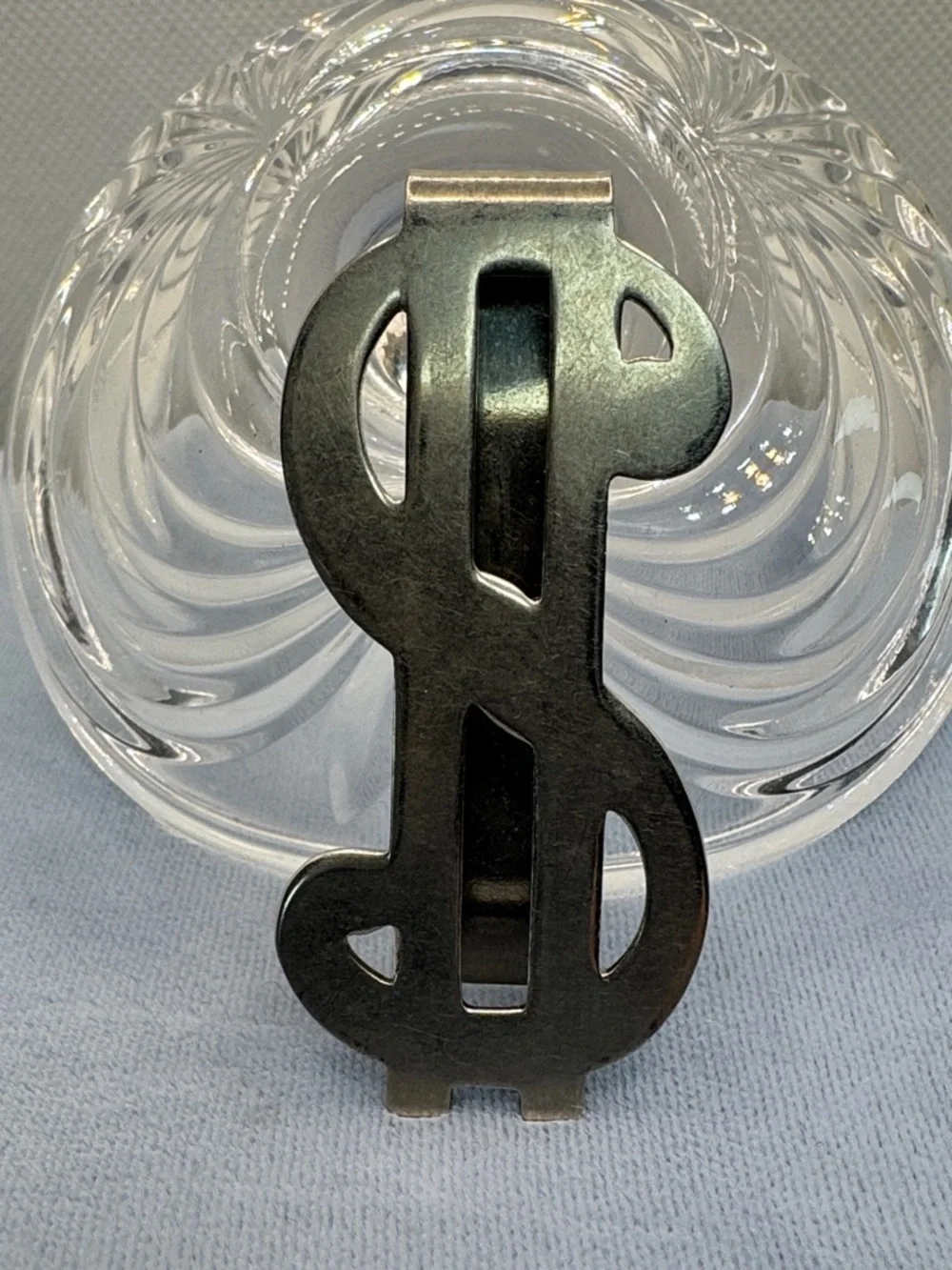 Vintage Eagle Metals Inconel Dollar Sign Money Clip